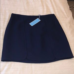 Navy Draper James skirt